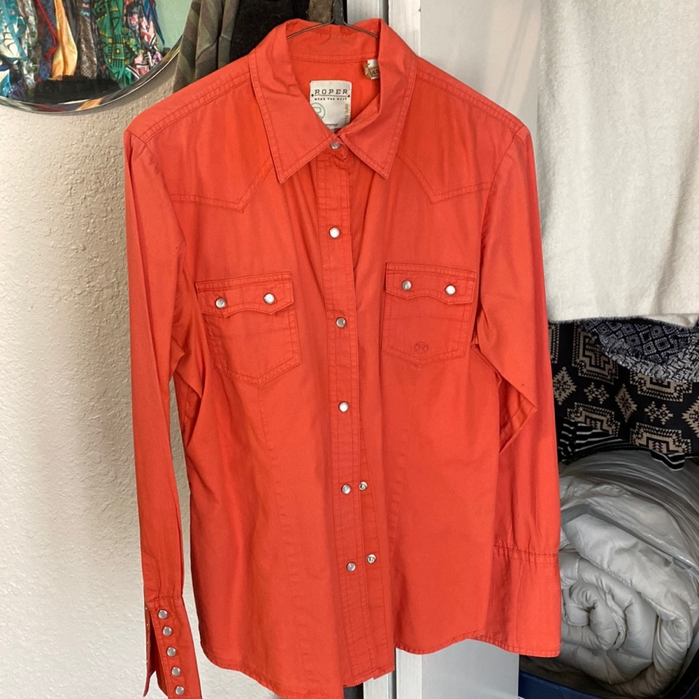 Roper western show shirt